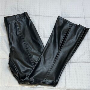 Wild Fable Black Faux Leather Pants